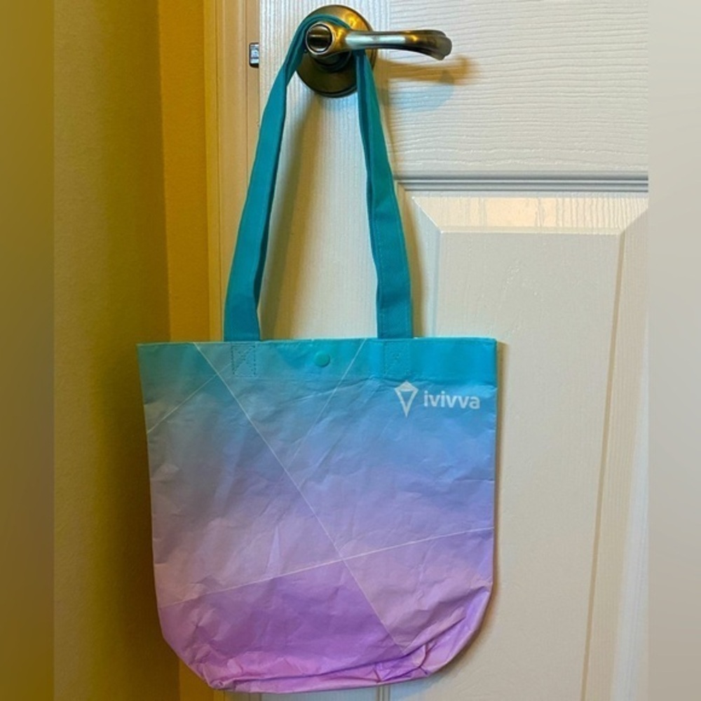 ivviva HTF Ombre Abstract Reusable Tote Bag